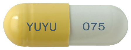 유유타미캡슐75mg 제품 사진