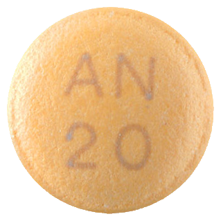뉴베라정20mg 제품 사진
