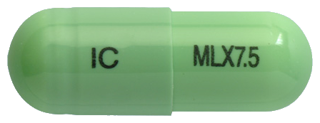 메로시캡슐7.5mg 제품 사진