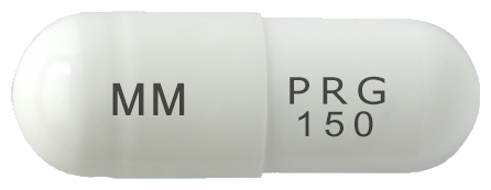 프릴린캡슐150mg 제품 사진