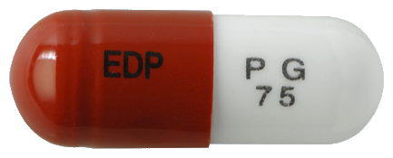 프로카반캡슐75mg 제품 사진