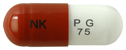 넥리카캡슐75mg 제품 사진