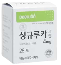 싱규루카세립4mg_(4.16mg/1포) 제품 사진