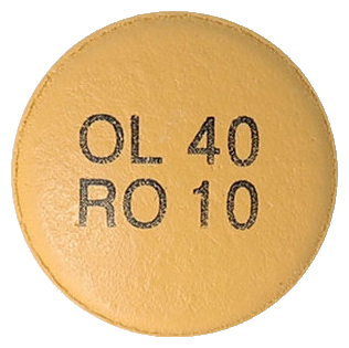 올로스타정40/10mg 제품 사진
