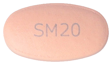 에스메정20mg 제품 사진