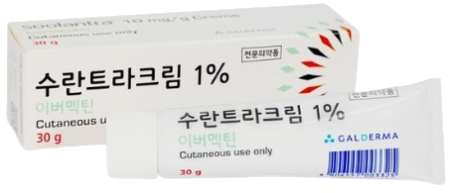 수란트라크림1% 제품 사진