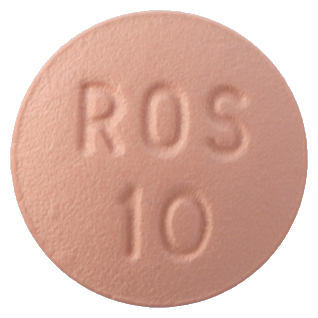 피엠에스로수바스타틴정10mg 제품 사진