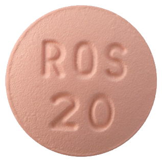 피엠에스로수바스타틴정20mg 제품 사진