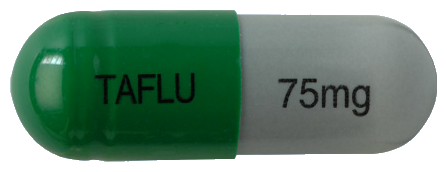 유타플루캡슐75mg 제품 사진