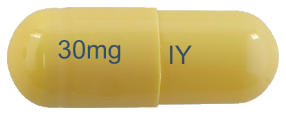플루렉스캡슐30mg 제품 사진