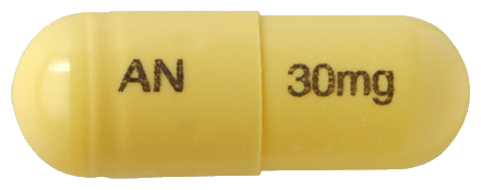 애니플루캡슐30mg 제품 사진