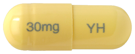 유한엔플루캡슐30mg 제품 사진
