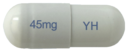 유한엔플루캡슐45mg 제품 사진