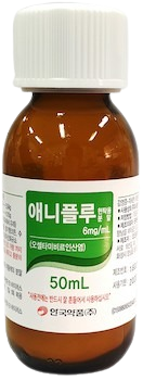 애니플루현탁용분말6mg/mL_(0.394g/50mL) 제품 사진