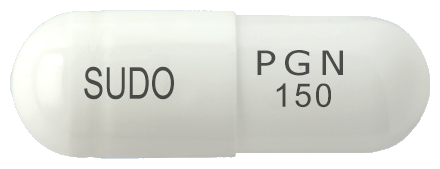 프레뉴캡슐150mg 제품 사진