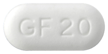 가나플럭스정20/1100mg 제품 사진