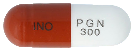 리카프리캡슐300mg 제품 사진
