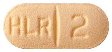 리스달정2mg 제품 사진