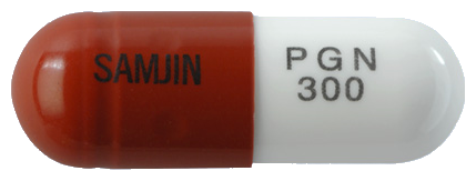 뉴로카바피지캡슐300mg 제품 사진