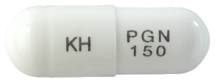 가바메드캡슐150mg 제품 사진