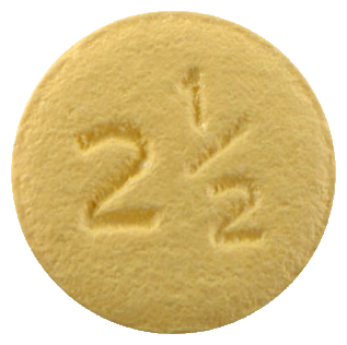 유한아픽사반정2.5mg 제품 사진
