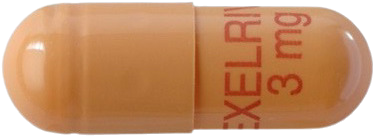 엑셀리바캡슐3mg 제품 사진