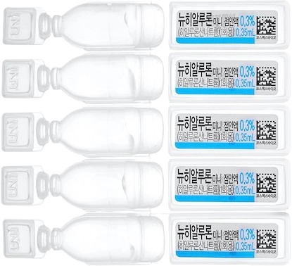 뉴히알루론미니점안액0.3%(1회용)_(1.05mg/0.35mL) 제품 사진
