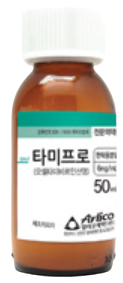 타미프로현탁용분말6mg/mL_(0.394g/50mL) 제품 사진