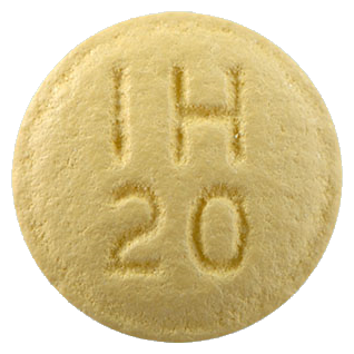 라베르정20mg 제품 사진