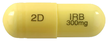 이로바캡슐300mg 제품 사진
