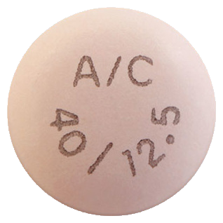 이달비클로정40/12.5mg 제품 사진