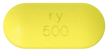 이연클래리트로마이신정500mg 제품 사진