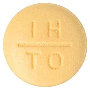 토피버정100mg 제품 사진