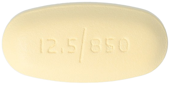 네시나메트정12.5/850mg 제품 사진