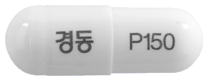 뉴카펜캡슐150mg 제품 사진