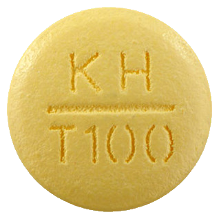 토파엠정100mg 제품 사진
