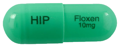 플록센캡슐10mg 제품 사진