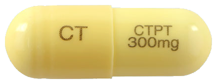 씨트펜틴캡슐300mg 제품 사진