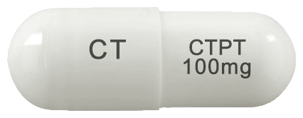 씨트펜틴캡슐100mg 제품 사진