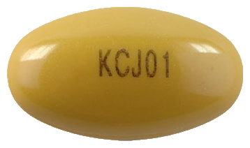 콜린악연질캡슐400mg 제품 사진