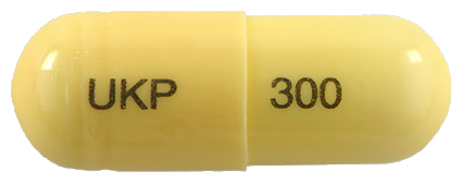 유니펜틴캡슐300mg 제품 사진