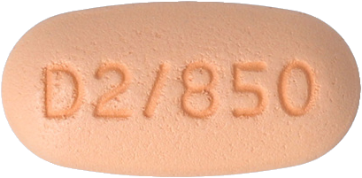 트라글립틴듀오정2.5/850mg 제품 사진