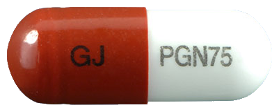 프리가반캡슐75mg 제품 사진