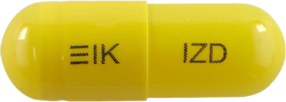이자딘캡슐150mg 제품 사진