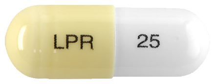 리프렌캡슐25mg 제품 사진