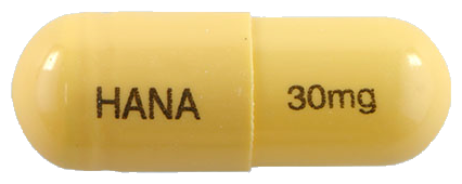 하나플루캡슐30mg 제품 사진