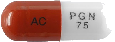 라리칸캡슐75mg 제품 사진