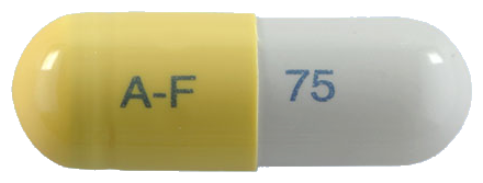에이플루캡슐75mg 제품 사진