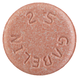 가벨린정25mg 제품 사진