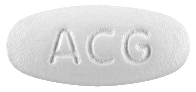 아모클젠정375mg 제품 사진